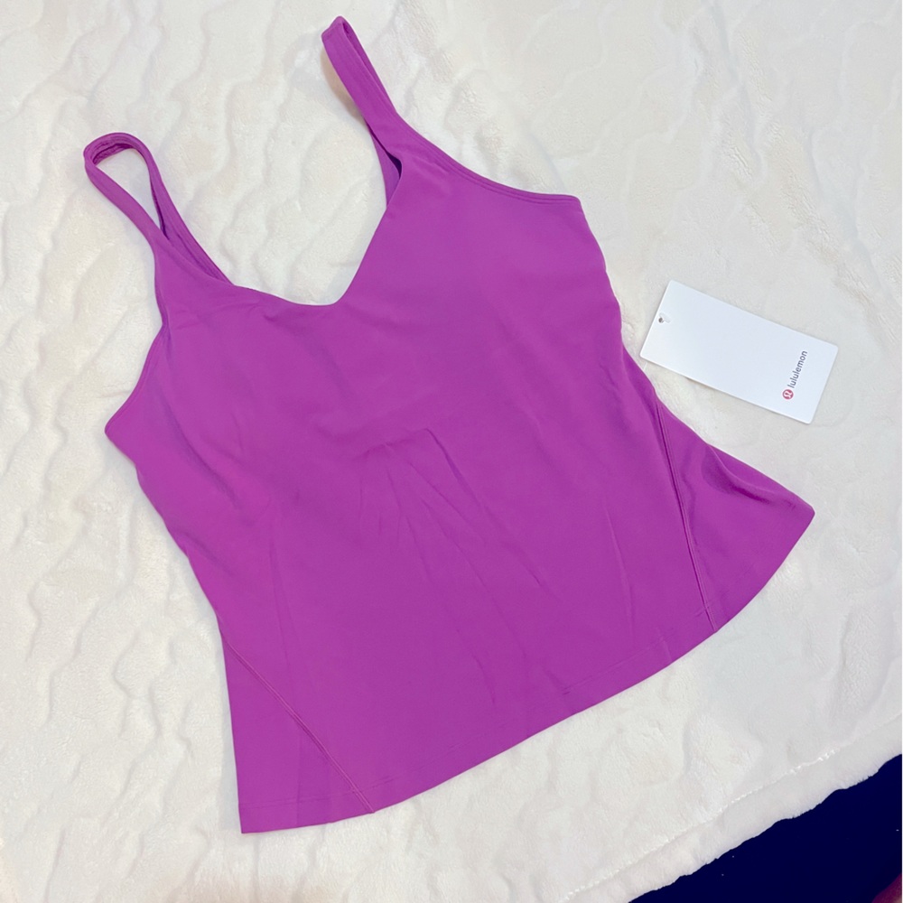 Lululemon Align Purple tank NWT sz 10